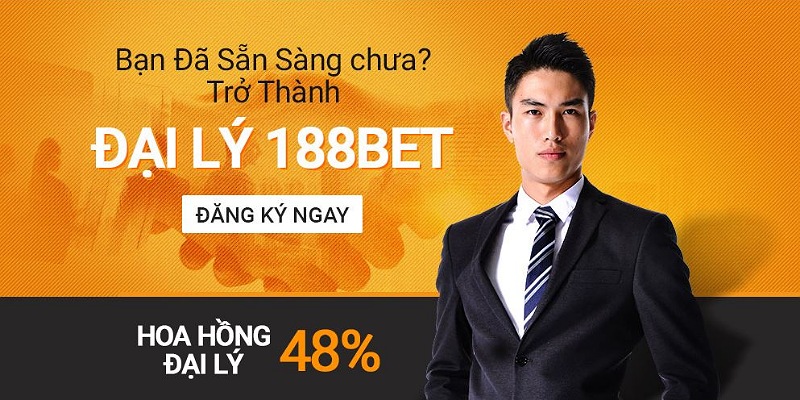 Trở thành đại lý nhà cái 188BET để nhận tiền thưởng